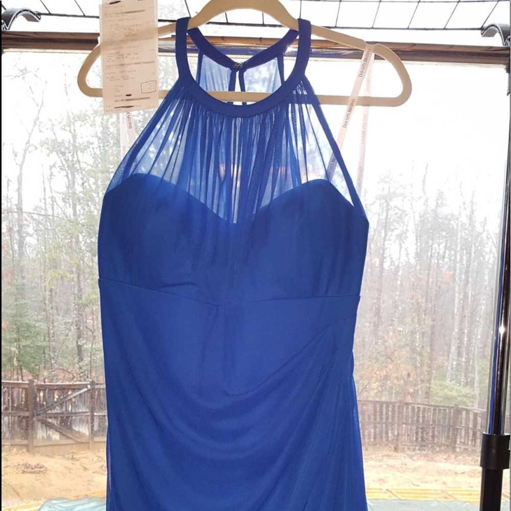 Bridesmaid dress royal Blue worn once for wedding